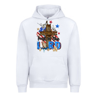 White trust in the lord Urban Hoodie - Zillion Design Studio
