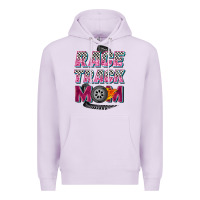 Lilac race track mom Premium Hoodie - Zillion Design Studio