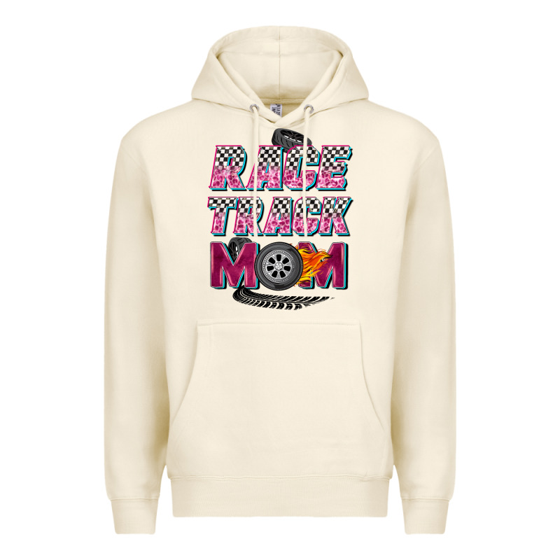 Race Track Mom Premium Hoodie by Zillion Design Studio | Teevron