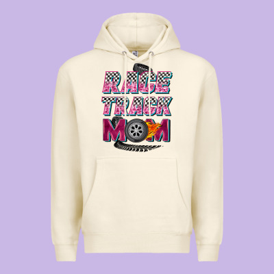Race Track Mom Premium Hoodie Designed By Zillion Design Studio