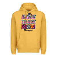 Mustard race track mom Premium Hoodie - Zillion Design Studio