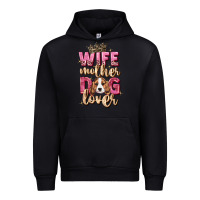 Black wife mother dog lover Urban Hoodie - Zillion Design Studio