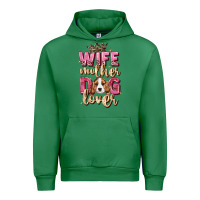Emerald wife mother dog lover Urban Hoodie - Zillion Design Studio