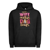 Pigment Black wife mother dog lover Urban Hoodie - Zillion Design Studio