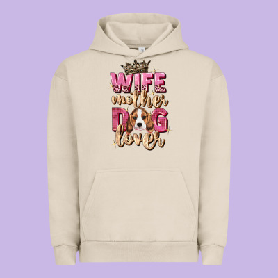 Wife Mother Dog Lover Urban Hoodie Designed By Zillion Design Studio