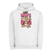 Pigment Lunar Rock wife mother dog lover Urban Hoodie - Zillion Design Studio