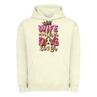 Pigment Pistachio wife mother dog lover Urban Hoodie - Zillion Design Studio