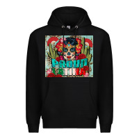 Black proud latina tumbler 3 Premium Hoodie - CTS Tumbler Store