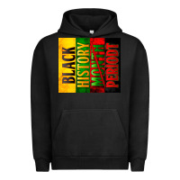 Pigment Black Black History Month periodt Urban Hoodie - Zillion Design Studio