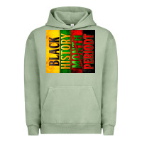 Pigment Oil Green Black History Month periodt Urban Hoodie - Zillion Design Studio