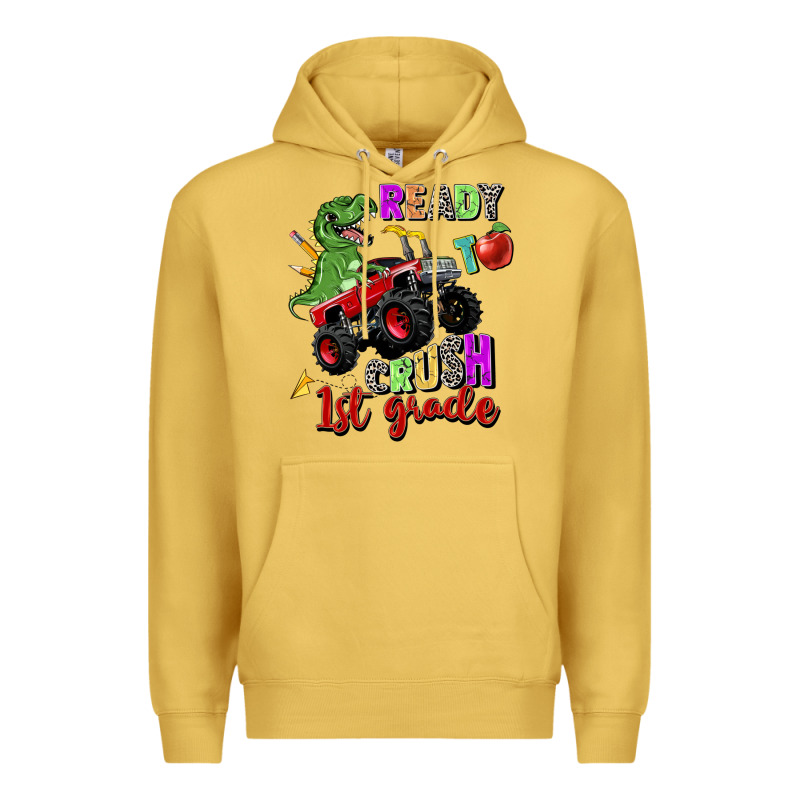 Ready To Crush 1st Grade Premium Hoodie by Zillion Design Studio | Teevron