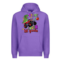 Purple ready to crush 1st grade Premium Hoodie - Zillion Design Studio