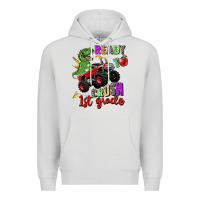 Dove Grey ready to crush 1st grade Premium Hoodie - Zillion Design Studio