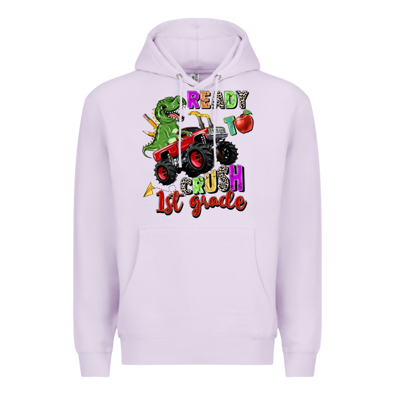 Ready To Crush 1st Grade Premium Hoodie by Zillion Design Studio | Teevron