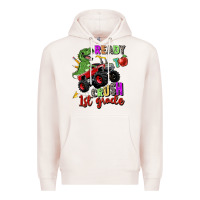 Pale Pink ready to crush 1st grade Premium Hoodie - Zillion Design Studio