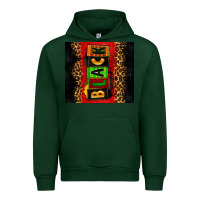 Forest Green Black Urban Hoodie - Zillion Design Studio