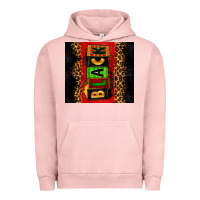 Pigment Salmon Black Urban Hoodie - Zillion Design Studio