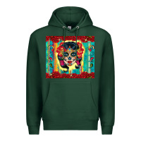 Sports Green sugar skull tumbler 3 Premium Hoodie - CTS Tumbler Store