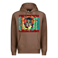Chestnut sugar skull tumbler 3 Premium Hoodie - CTS Tumbler Store