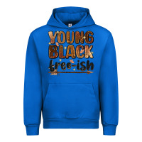 Cobalt Young black free-ish Urban Hoodie - Zillion Design Studio