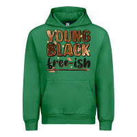 Emerald Young black free-ish Urban Hoodie - Zillion Design Studio