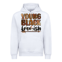 White Young black free-ish Urban Hoodie - Zillion Design Studio