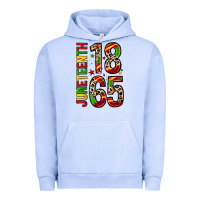 Pigment Grape Ice 1865 Juneteenth Urban Hoodie - Zillion Design Studio
