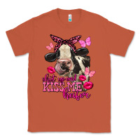 Copper Valentine's Day Shut Up And Kiss Me Heifer Holstein Cow Classic Tee - FaDigitalArtStudio
