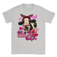 Moon Dust Valentine's Day Shut Up And Kiss Me Heifer Holstein Cow Classic Tee - FaDigitalArtStudio