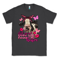 Smoke Valentine's Day Shut Up And Kiss Me Heifer Holstein Cow Classic Tee - FaDigitalArtStudio