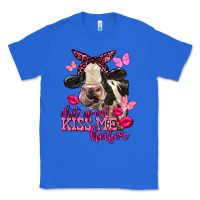 True Royal Valentine's Day Shut Up And Kiss Me Heifer Holstein Cow Classic Tee - FaDigitalArtStudio