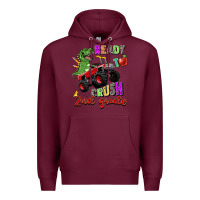 Burgundy ready to crush 2nd grade Premium Hoodie - Zillion Design Studio