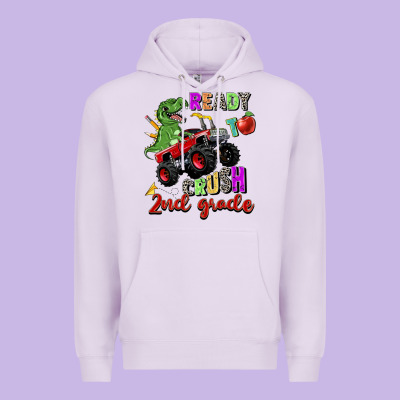 Ready To Crush 2nd Grade Premium Hoodie Designed By Zillion Design Studio