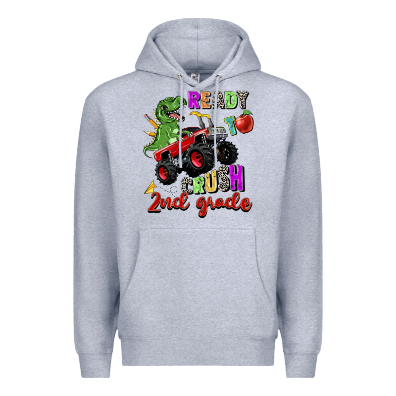 Ready To Crush 2nd Grade Premium Hoodie by Zillion Design Studio | Teevron