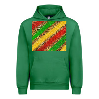 Emerald African colors leopard Urban Hoodie - Zillion Design Studio