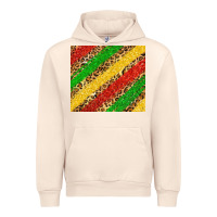Sandshell African colors leopard Urban Hoodie - Zillion Design Studio