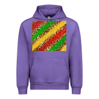Tulip African colors leopard Urban Hoodie - Zillion Design Studio