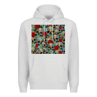 Dove Grey sugar skulls roses tumbler 3 Premium Hoodie - CTS Tumbler Store