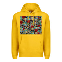 Lemon sugar skulls roses tumbler 3 Premium Hoodie - CTS Tumbler Store