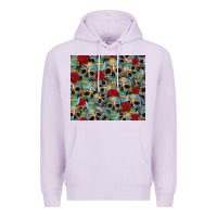 Lilac sugar skulls roses tumbler 3 Premium Hoodie - CTS Tumbler Store