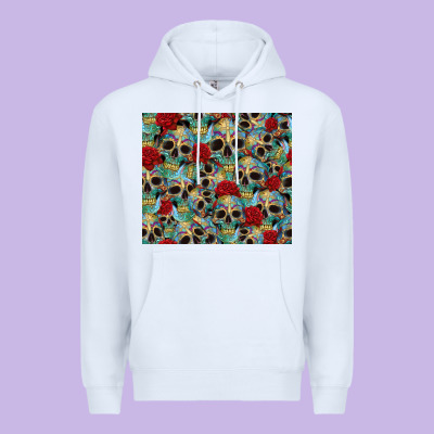 Sugar Skulls Roses Tumbler 3 Premium Hoodie Designed By Cts Tumbler Store
