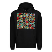 Black sugar skulls roses tumbler 3 Premium Hoodie - CTS Tumbler Store