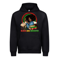 Black Bae black and educated Urban Hoodie - Zillion Design Studio