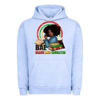 Pigment Grape Ice Bae black and educated Urban Hoodie - Zillion Design Studio