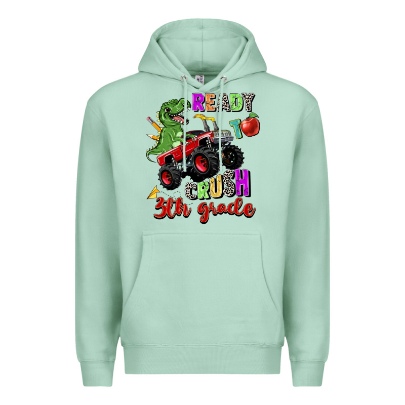 Ready To Crush 3th Grade Premium Hoodie by Zillion Design Studio | Teevron