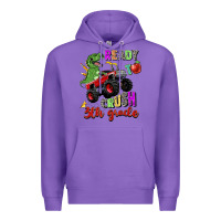 Purple ready to crush 3th grade Premium Hoodie - Zillion Design Studio