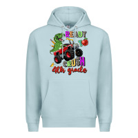 Blue Mist ready to crush 4th grade Premium Hoodie - Zillion Design Studio