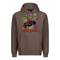 Coffee ready to crush 4th grade Premium Hoodie - Zillion Design Studio