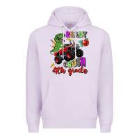 Lilac ready to crush 4th grade Premium Hoodie - Zillion Design Studio