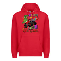 Red ready to crush 4th grade Premium Hoodie - Zillion Design Studio